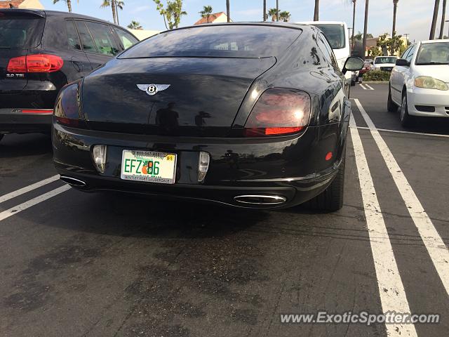 Bentley Continental spotted in San Diego, California