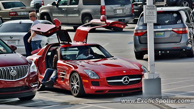 Mercedes SLS AMG spotted in Atlanta, Georgia