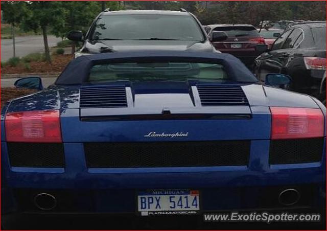 Lamborghini Gallardo spotted in Greenwood v, Colorado