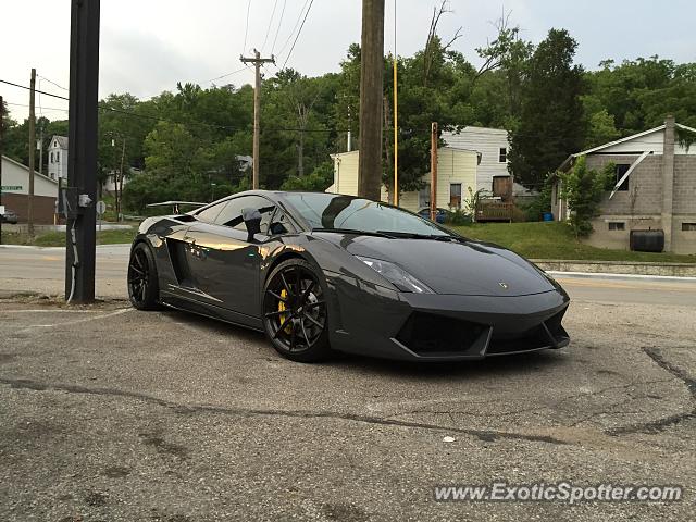 Lamborghini Gallardo spotted in Cincinnati, Ohio