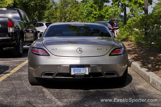 Mercedes SLS AMG spotted in Grand Rapids, Michigan