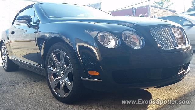 Bentley Continental spotted in Hartland, Wisconsin