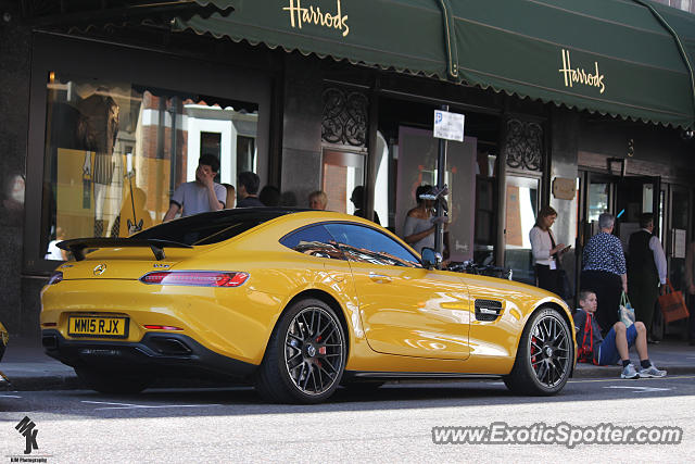 Mercedes SLS AMG spotted in London, United Kingdom