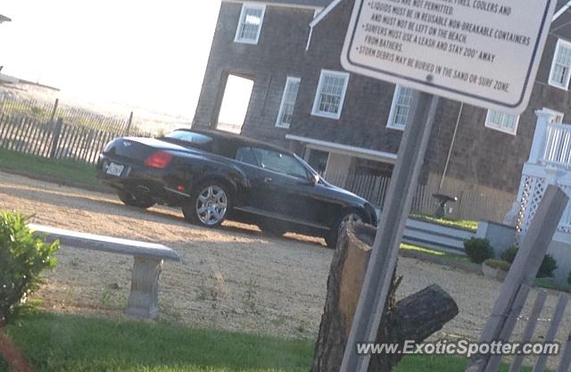 Bentley Continental spotted in Bay head, New Jersey