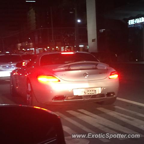 Mercedes SLS AMG spotted in Fortaleza, Brazil