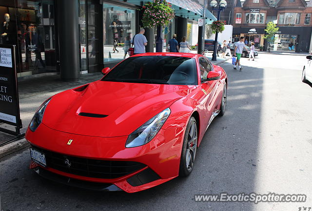 Ferrari F12 spotted in Toronto, Canada