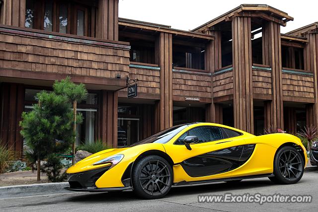 Mclaren P1 spotted in Carmel, California