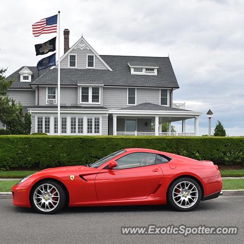 Ferrari 599GTB spotted in Spring Lake, New Jersey