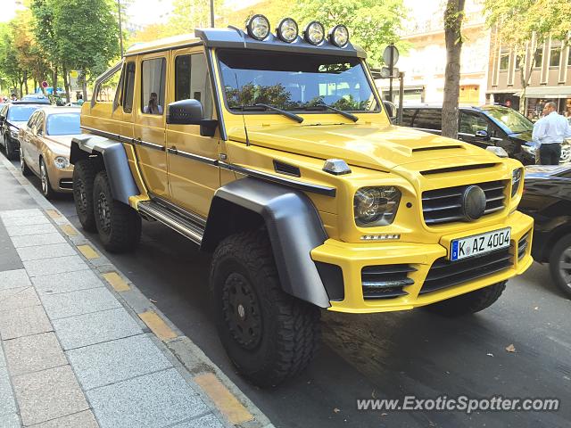 Mercedes C63 AMG Black Series spotted in Paris, France