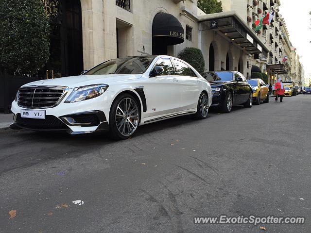 Mercedes S65 AMG spotted in Pari, France