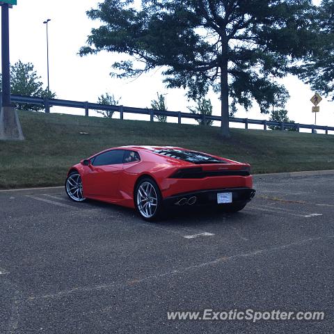 Lamborghini Huracan spotted in Freehold, New Jersey