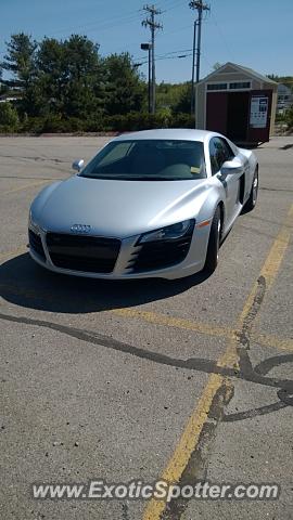 Audi R8 spotted in Biddeford, Maine