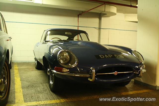 Jaguar E-Type spotted in London, United Kingdom