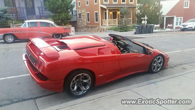 Lamborghini Diablo spotted in Park City, Utah
