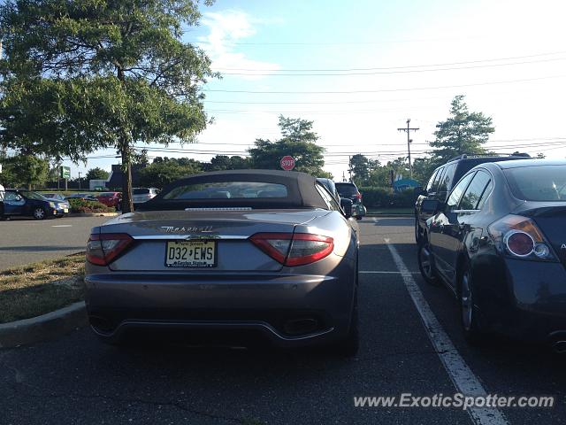 Maserati GranCabrio spotted in Brick, New Jersey