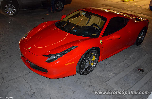 Ferrari 458 Italia spotted in Fort Lauderdale, Florida