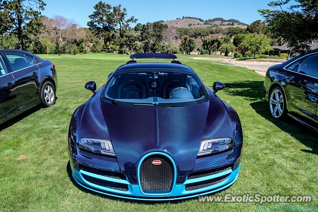 Bugatti Veyron spotted in Carmel Valley, California