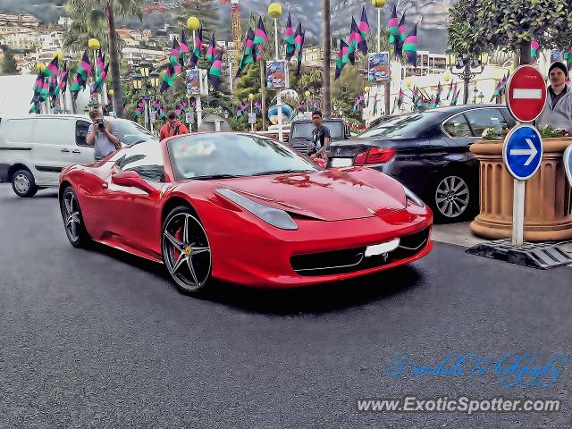 Ferrari 458 Italia spotted in Monte Carlo, Monaco