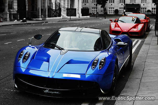 Pagani Huayra spotted in London, United Kingdom