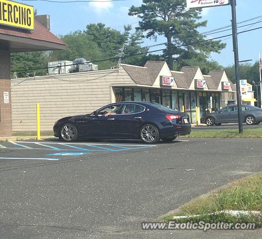 Maserati Ghibli spotted in Howell, New Jersey