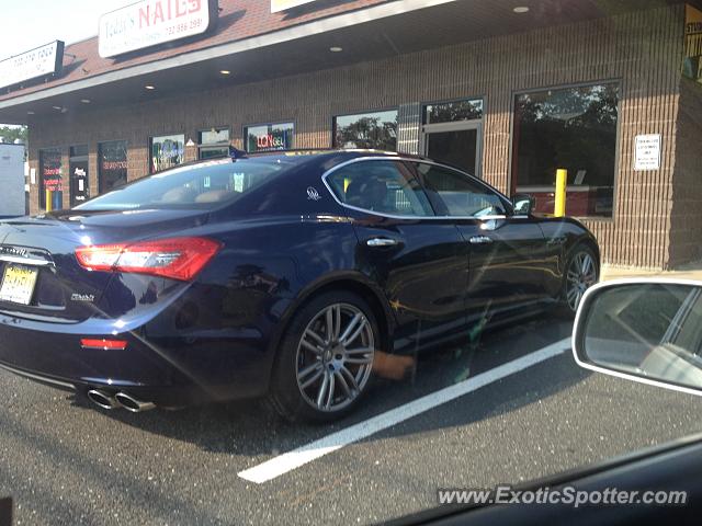 Maserati Ghibli spotted in Howell, New Jersey