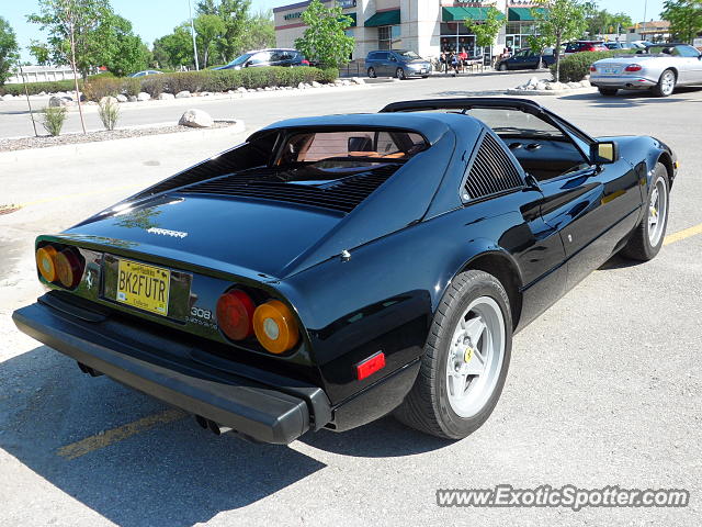 Ferrari 308 spotted in Winnipeg, Canada