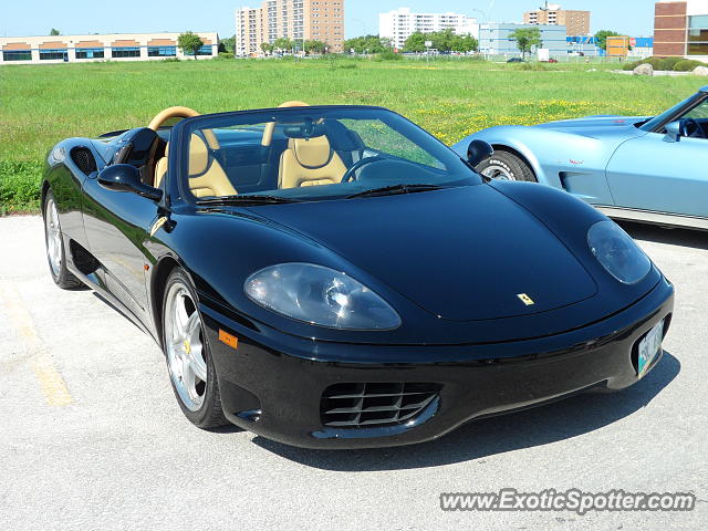 Ferrari 360 Modena spotted in Winnipeg, Canada