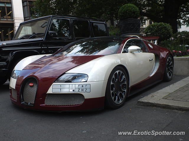 Bugatti Veyron spotted in London, United Kingdom