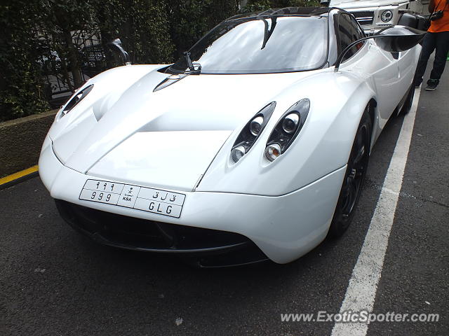 Pagani Huayra spotted in London, United Kingdom