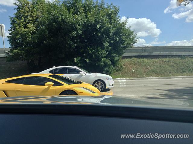 Lamborghini Gallardo spotted in Houston, Texas