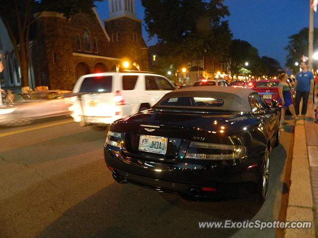 Aston Martin DB9 spotted in Somerville, New Jersey