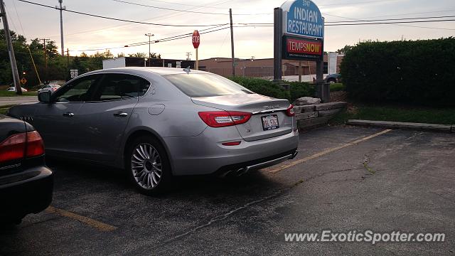 Maserati Quattroporte spotted in Gurnee, Illinois