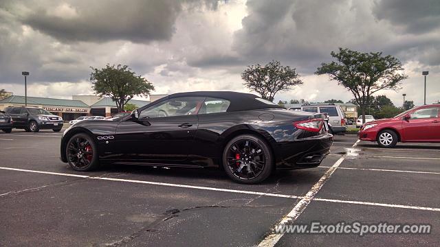 Maserati GranCabrio spotted in Cincinnati, Ohio