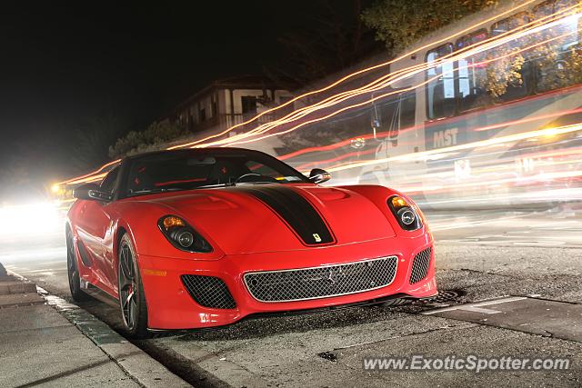 Ferrari 599GTO spotted in Carmel, California