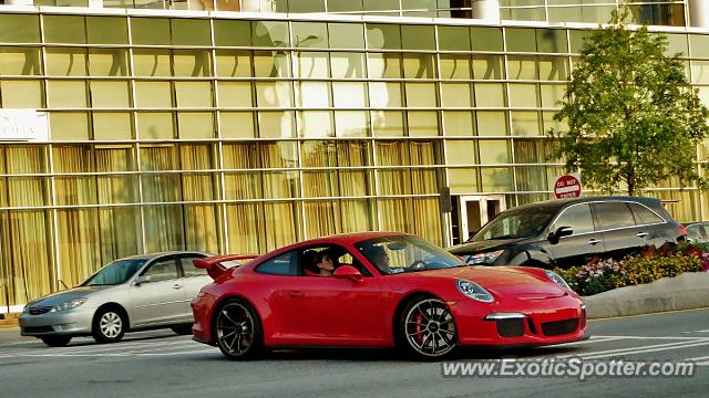 Porsche 911 GT3 spotted in Atlanta, Georgia