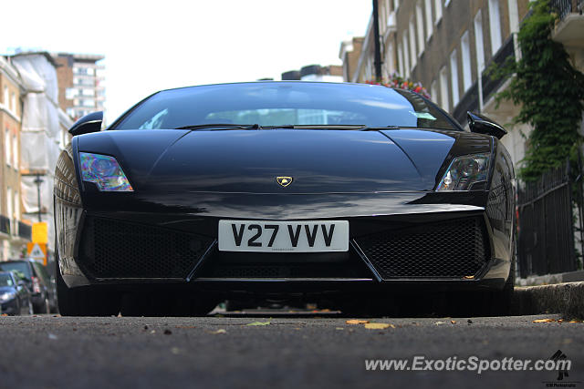 Lamborghini Gallardo spotted in London, United Kingdom