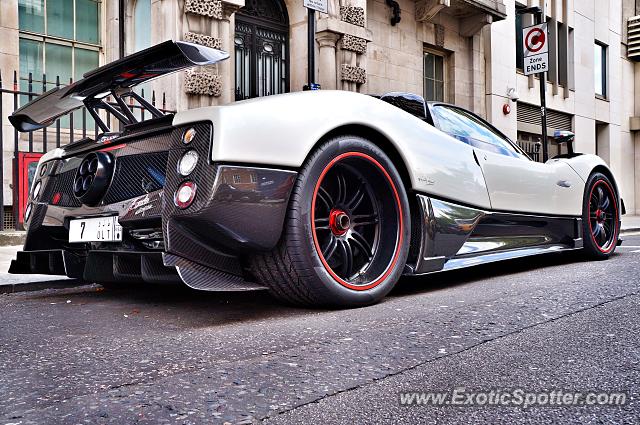 Pagani Zonda spotted in London, United Kingdom