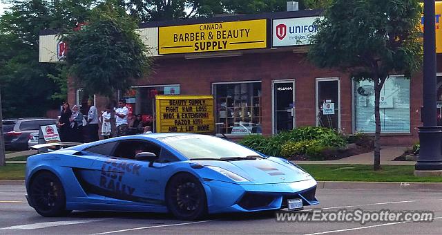 Lamborghini Gallardo spotted in Niagara Falls, Canada