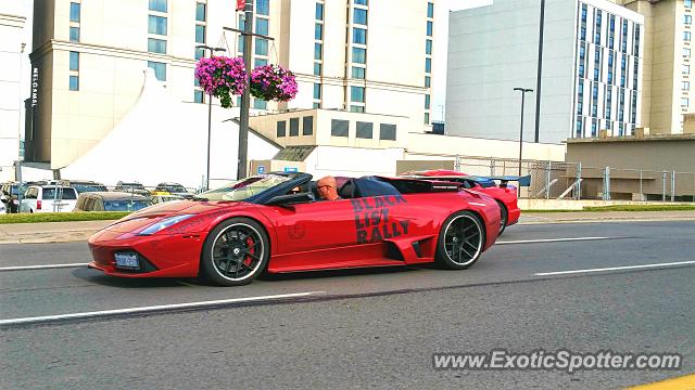 Lamborghini Murcielago spotted in Niagara Falls, Canada