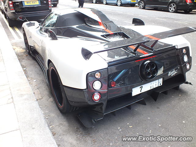 Pagani Zonda spotted in London, United Kingdom