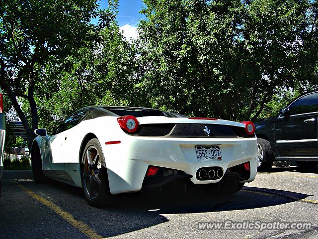 Ferrari 458 Italia spotted in GreenwoodVillage, Colorado