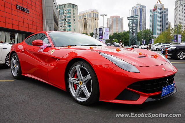 Ferrari F12 spotted in Qingdao, China