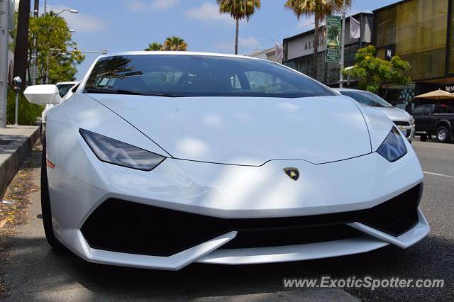 Lamborghini Huracan spotted in Beverly Hills, California