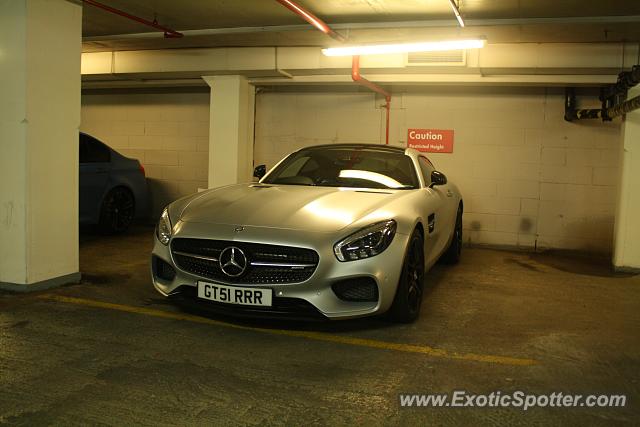 Mercedes SLS AMG spotted in London, United Kingdom