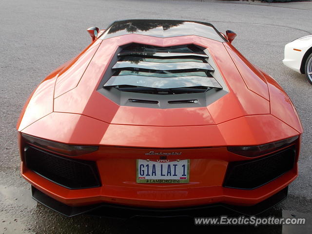 Lamborghini Aventador spotted in Cincinnati, Ohio