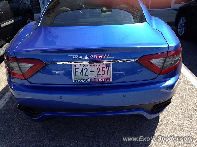 Maserati GranTurismo spotted in Chattanooga, Tennessee