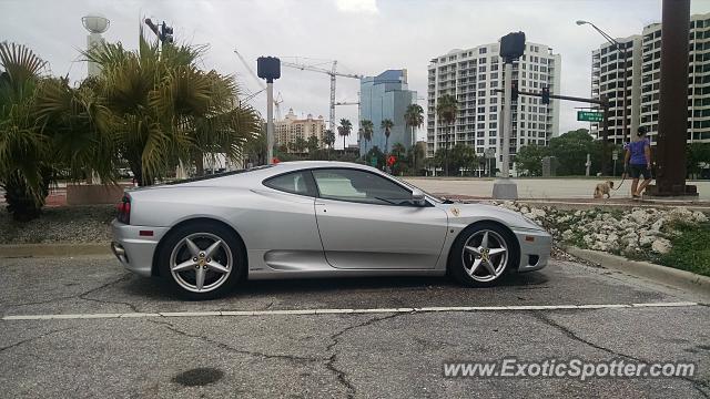 Ferrari 360 Modena spotted in Sarasota, Florida