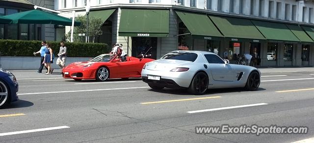 Mercedes SLS AMG spotted in Luzern, Switzerland