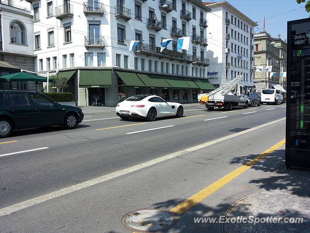 Mercedes SLS AMG spotted in Luzern, Switzerland