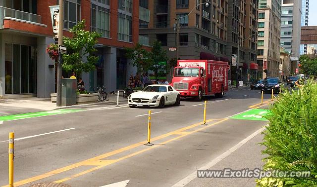 Mercedes SLS AMG spotted in Toronto, Canada